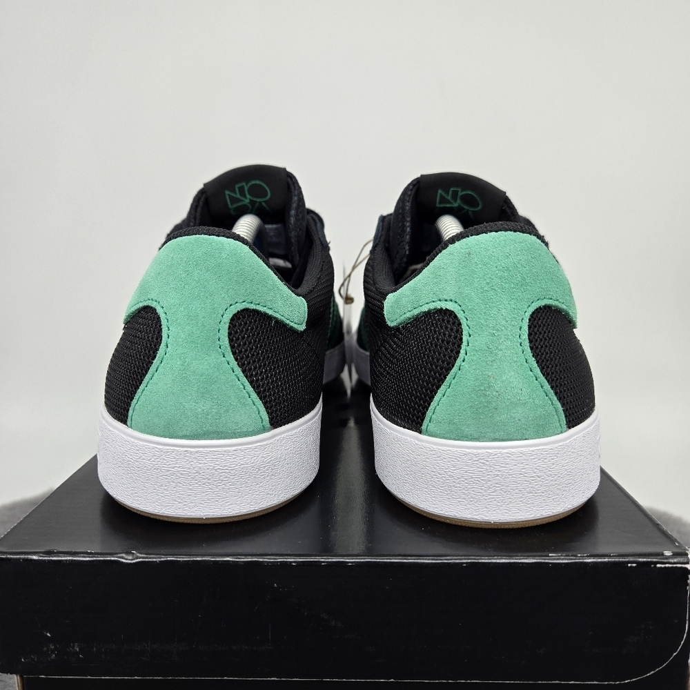 New adidas Nora 'Black Court Green' Men's Suede Shoes Size 10 - Picture 4 of 8
